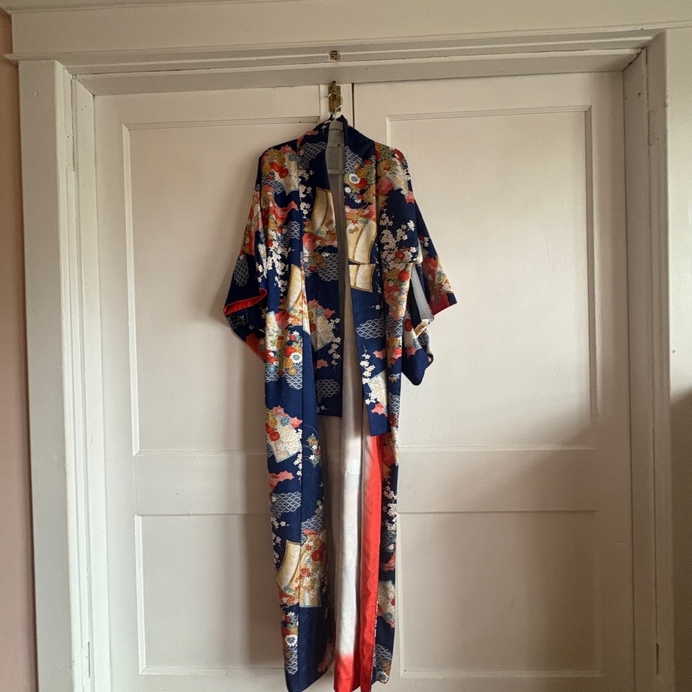 Handmade authentic geisha robe Japanese